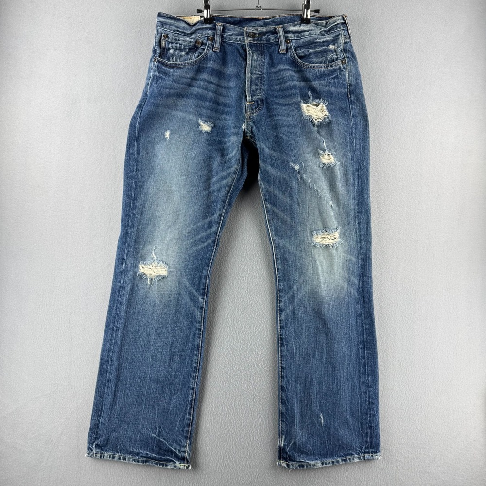 Vintage Y2K Abercrombie and Fitch Jeans Mens 36x32 Kilburn Low Rise Bootcut